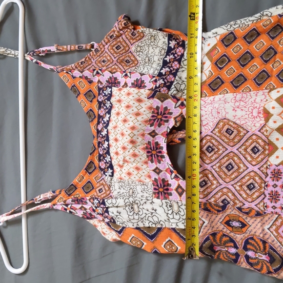 Patchwork pattern mini sundress - Picture 11 of 11